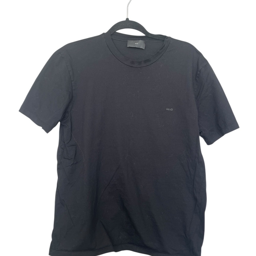 Liu Jo Black Men's Short Sleeve T-Shirt